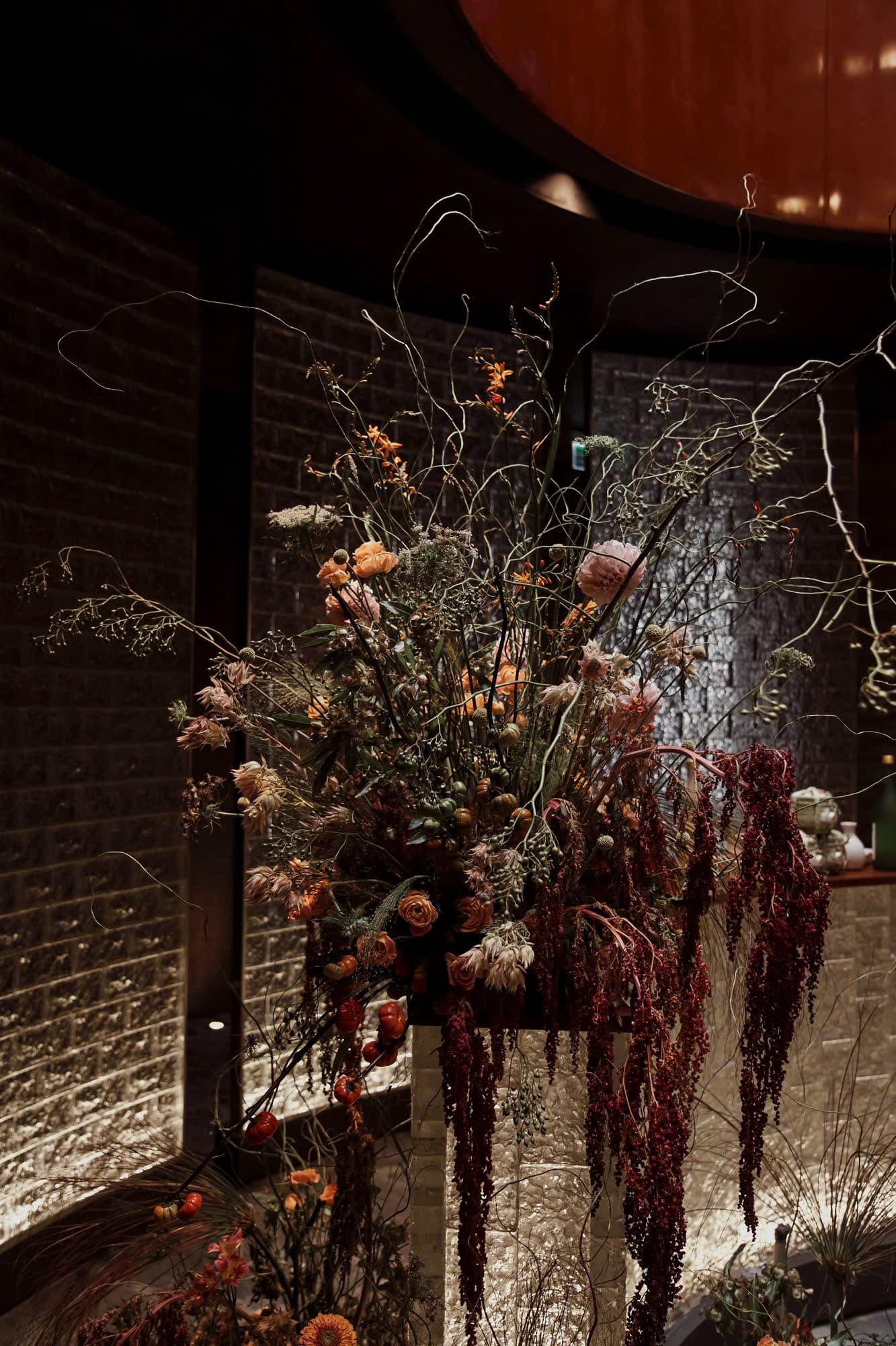 Gala Dinner Floral Decor 1