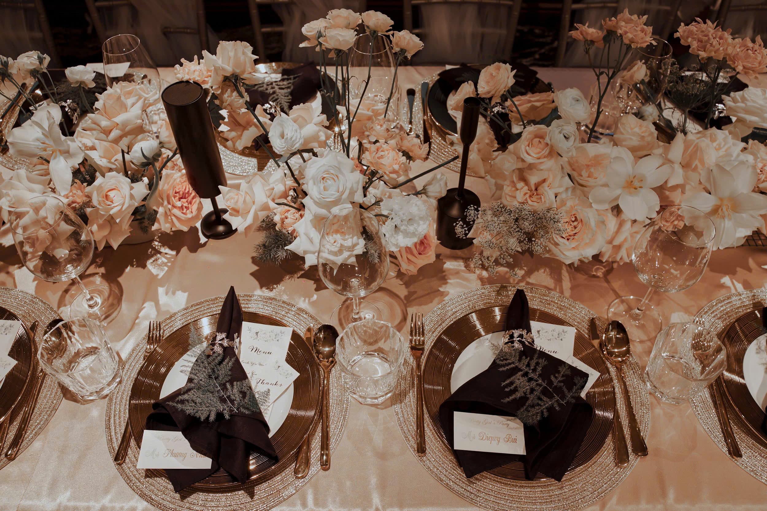 Gala Dinner Floral Decor 3